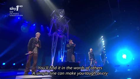 Westlife - Flying Without Wings with Lyrics, Where We Are Tour ...