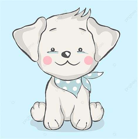 Baby Dog Vector PNG Images, Cute Baby Dog Cartoon, For T Shirt, Style ...