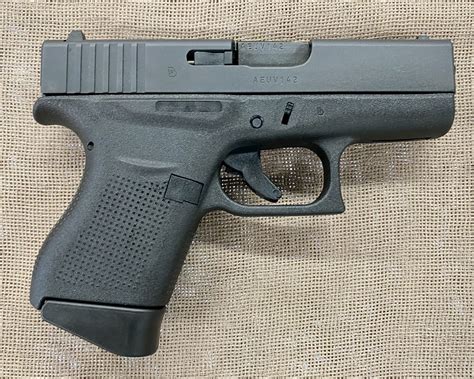 Glock Model 43 sub-compact 9mm 6+1rds 3.3″BBL – Saddle Rock Armory