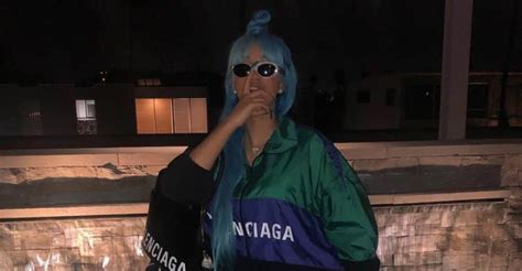 Cardi B dyed her hair blue to match her new Lamborghini | The FADER