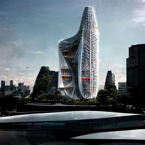 AI Skyscraper Design by MA2 - Architizer