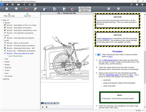 Work Examples, DITA & S1000D | SG