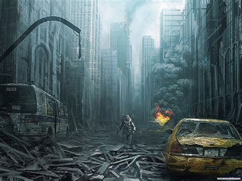 Download Sci Fi Post Apocalyptic Wallpaper