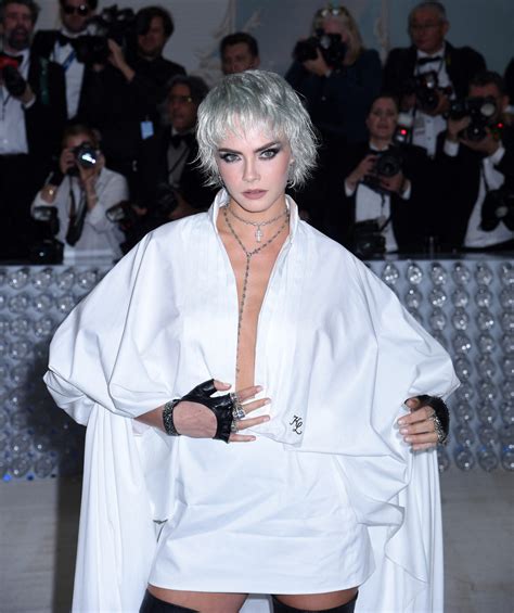 Met Gala 2023: Karl Lagerfeld Muse Cara Delevingne Looks Better Than ...