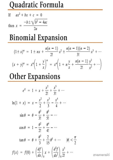 "Quadratic Formula, Binomial Expansion, Other expansions, #Quadratic #Formula, #Binomial # ...