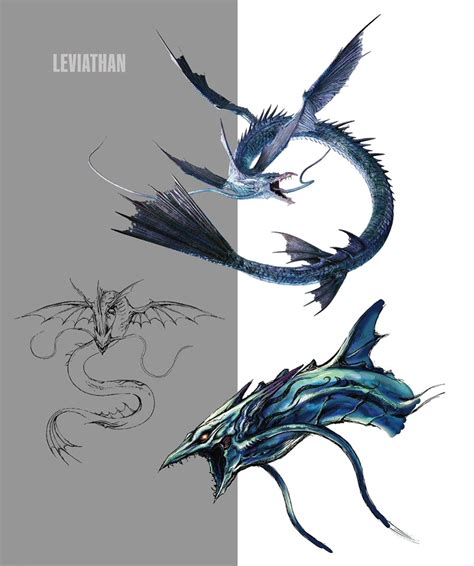 Leviathan Concept Art - Final Fantasy VII Remake Art Gallery