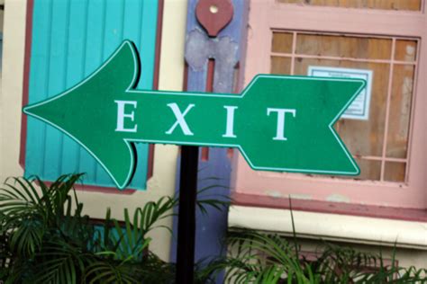 Exit Sign Free Stock Photo - Public Domain Pictures