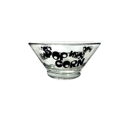 Vintage Retro 1970s Popcorn Glass Bowl - Set of 4 | Chairish