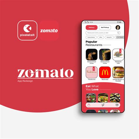 Zomato App Redesign on Behance