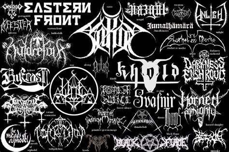 May the devil take us...: Black Metal Band Logos [Part II]