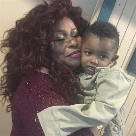 Chaka Khan and grandson Jett