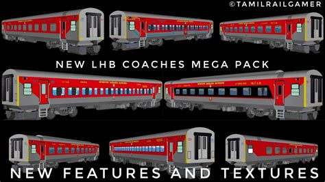 NEW MEGA LHB COACHES PACK FOR MSTS/ OR | HIGH QUALITY AND REAL COACHES ...