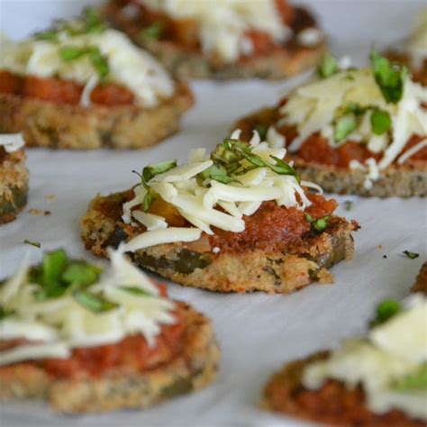 eggplant parmesan bites