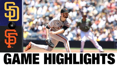 Giants vs. Padres Game Highlights (7/10/22) | MLB Highlights