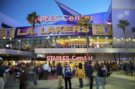 Staples Center LA, California. I'm a BIG Laker fun!!! Go Lakers ...