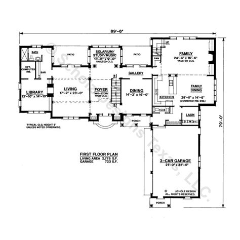 Devonwood A 53 #55369 Traditional House Plan