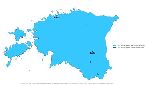 Blue Green Atlas - The Climate of Estonia