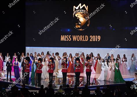 Miss World Contestants Perform During Final Editorial Stock Photo - Stock Image | Shutterstock