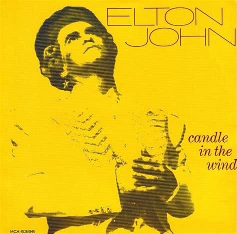 Gary's 45 Picture Sleeves: Candle In The Wind, Elton John, 1987