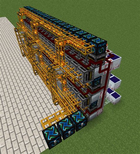 After being on and off Tekkit Classic for years, I have completed my largest EMC machine to date ...