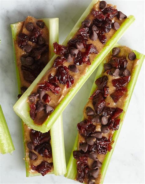 Ants on a Log | Healthy recipes easy snacks, Healthy snacks recipes, Snacks