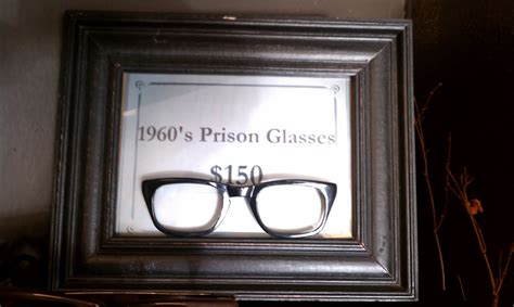 Gentlemen's Breakfast: 1960's Prison Glasses: