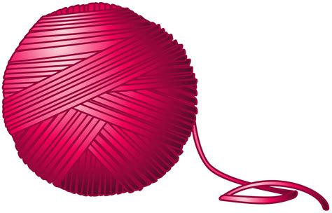 Hot Pink Ball Of Yarn Free Stock Photo - Public Domain Pictures