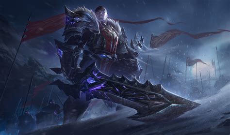 Angler Jax, Dreadknight Garen, Rei Tryndamere, Gragas Vândalo, and Mafia Graves Skin Splash Art ...