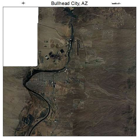 Aerial Photography Map of Bullhead City, AZ Arizona