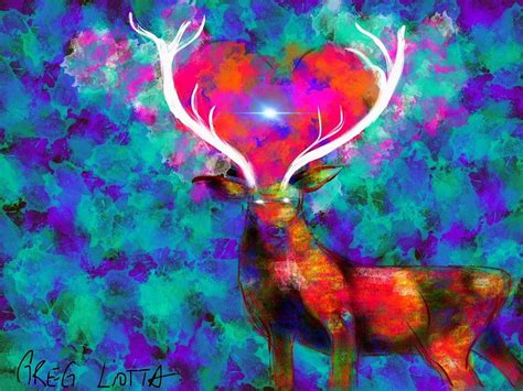 Hart Deer Digital Art by Greg Liotta - Fine Art America