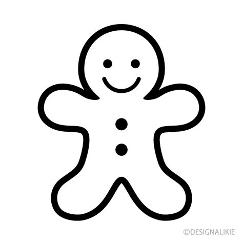 Gingerbread Man Clipart