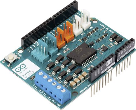 Shield moteur Arduino AG Motor Shield Rev3 A000079 Adapté pour: Arduino 1 pc(s) | Conrad.fr