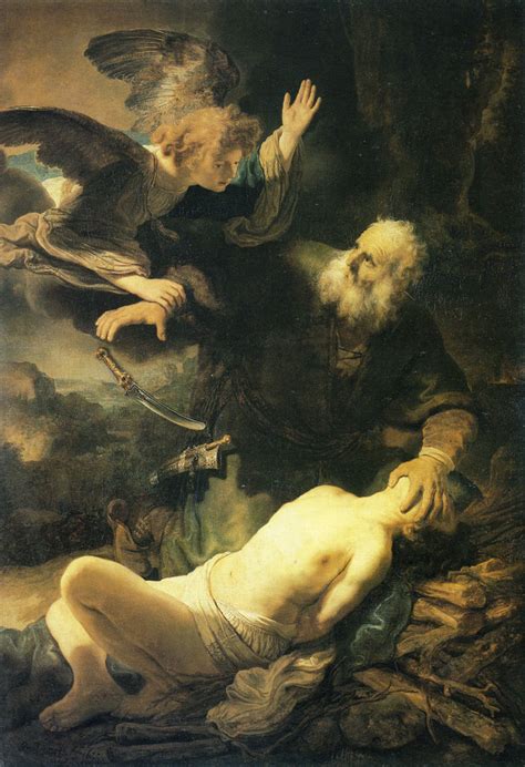 Rembrandt - Abraham's Sacrifice