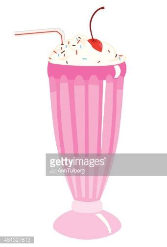 Strawberry Milkshake Stock Clipart | Royalty-Free | FreeImages