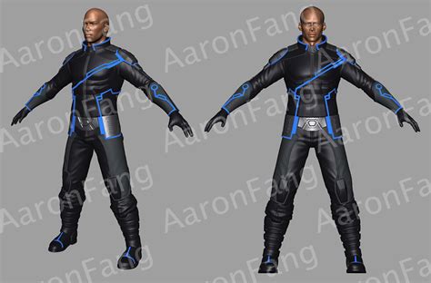 Tron Legacy - Game Character by aaronfang-art on DeviantArt