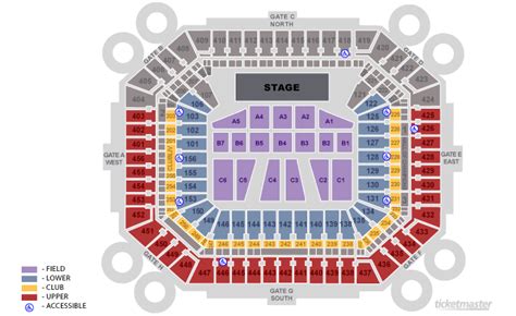 Hard Rock Stadium, Miami Gardens FL - Seating Chart View