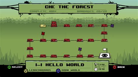 Chapter 1: The Forest | Super Meat Boy Wiki | FANDOM powered by Wikia