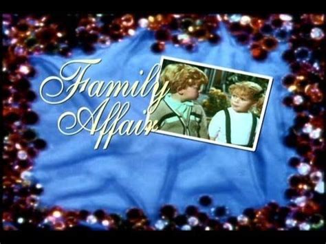 Family Affair~Season 1 Episode 1 | Family affair, Christmas bulbs, Seasons