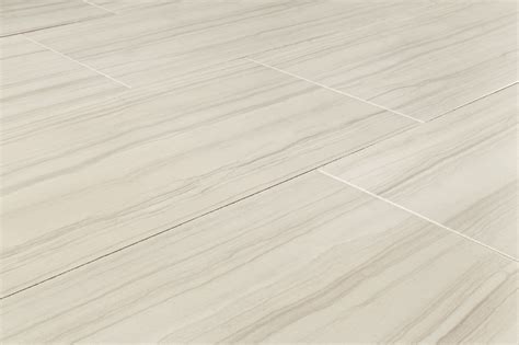 Cabot Italian Porcelain Tile - Olympia Series White Vein Cut 12"x24"