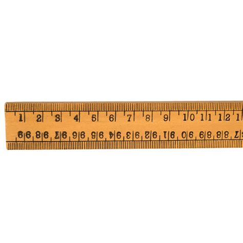 RVFM Wooden Metre Stick Ruler (Single) | Rapid Online