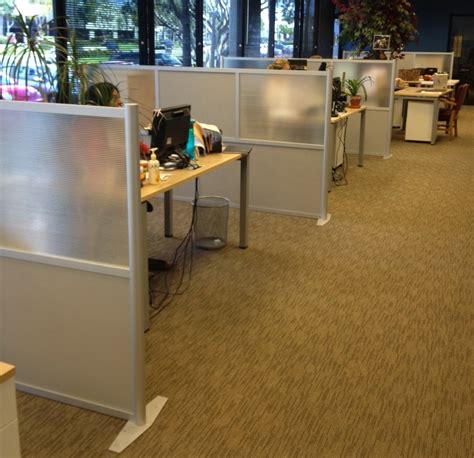 iDivide Modern Modular Office Partitions & Room Dividers: iDivide StudioWall 51" Height Office ...
