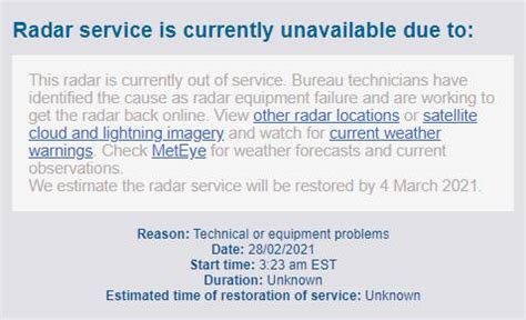 Townsville's Bureau of Meteorology weather radar goes offline during ...