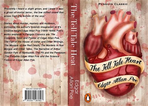 The Tell Tale Heart Book Cover Design Illustration - Liv Wan Illustration