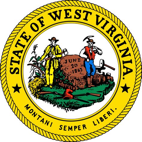 West Virginia State Seal PNG & SVG Vector - Freebie Supply