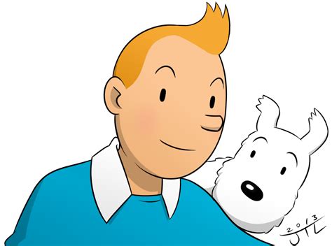 Adventures Of TinTin - TinTin and Snowy by EnterMEUN on DeviantArt