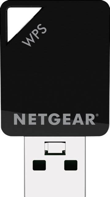 NETGEAR AC600 Dual-Band WiFi USB Mini Adapter Black A6100-10000S - Best Buy