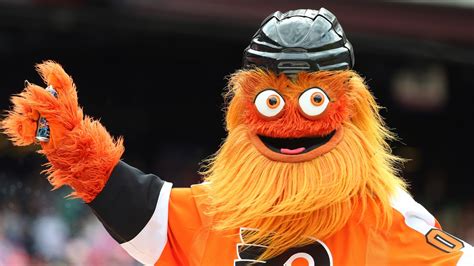 Gritty, the Hockey Mascot and Meme Machine, Celebrated His First Pride ...