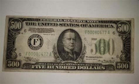 This Is What a Rare $500 Bill Looks Like, and Which Figures Feature on It