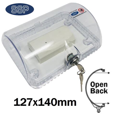 ClearSTOP Anti-Tamper Locking Key Pad, Switch and Controller Cover (Medium) : Protective Covers ...