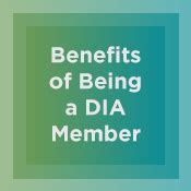 DIA - Membership / Join DIA